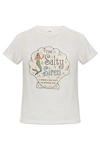 Re/Done Salty Siren Graphic T-Shirt