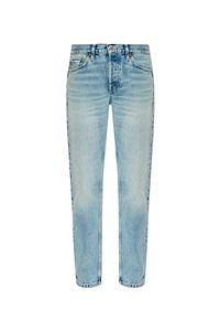 Re/Done Tapered-Leg Jeans
