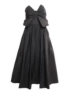 Redvalentino Bow Detailed Strapless