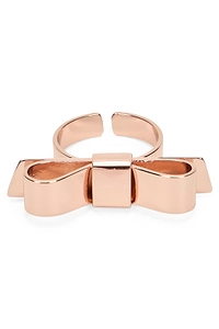 Redvalentino Bow-Embellished Ring