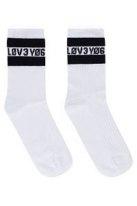 Redvalentino Contrast Trim Knitted Socks