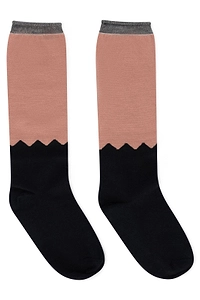 Redvalentino Color-Blocked Knitted Socks