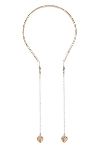 Redvalentino Heart-Embellished Headband