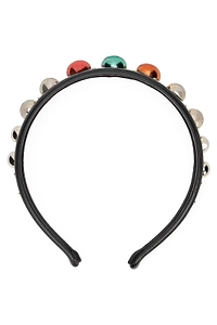 Redvalentino Round Stud-Embellished Headband