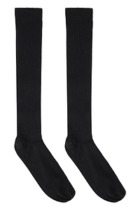 Redvalentino Ribbed Knee-High Socks