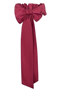 Redvalentino Satin Bow Tie