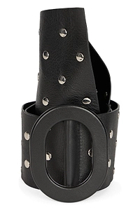 Redvalentino Stud-Detailed Buckled Belt