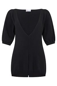 Redvalentino V-Neck Balloon Jumpsuit