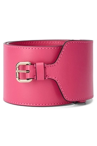Redvalentino Wide Buckled Belt