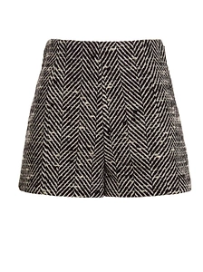Redvalentino Zig-Zag Jacquard Shorts