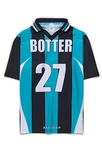 Reebok X Botter Reverse Soccer Striped T-Shirt