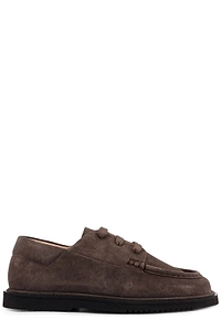 Referenc Squared-Toe Lace-Up Shoes