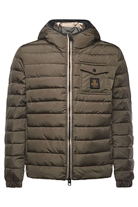 Refrigiwear Quilted Hooded Down Jacket