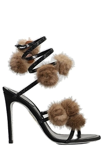 René Caovilla Rosalia Stiletto Heel Sandals