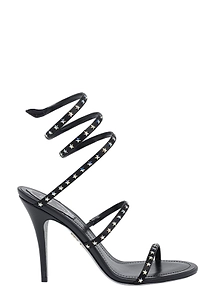 René Caovilla Star Embellished Open Toe Sandals