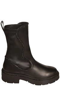 Rene Caovilla Crystal Trim Ankle Boots