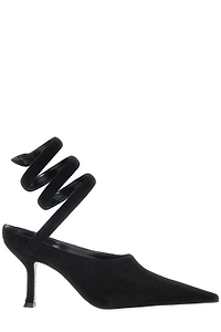 René Caovilla Grace Pointed Toe Mules