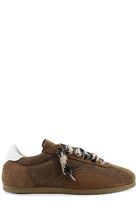 Represent Nubuck Lace-Up Low-Top Sneakers