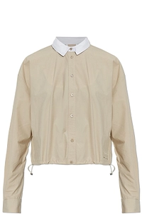 Rethinkit Studios Contrast Collar Logo Shirt