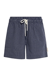 Rethinkit Studios Gingham Elastic-Waist Shorts