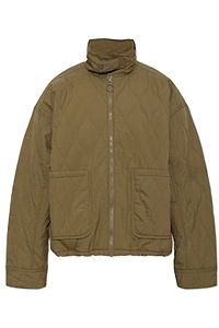 Rethinkit Studios Quilted Stand Collar Jacket