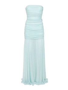 Retrofete Ruched Strapless Dresses