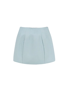 Retrofete Structured High-Waist Mini Skirt