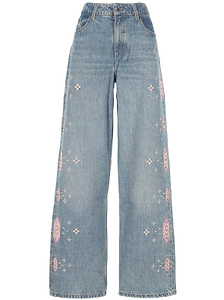 Retrofete Vero Embroidered Jeans