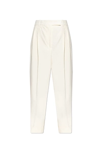 RÓHe Pleated Cuffed Pants