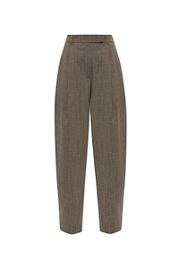 RÓHe Daria Single Pleat Tapered Trousers