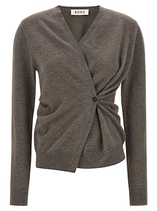 RÓHe Twisted Ballet Asymmetric Cardigan
