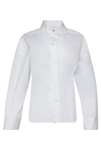 RÓHe Uneven Collar Shirt