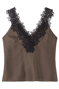 RÓHe V-Neck Lace Top