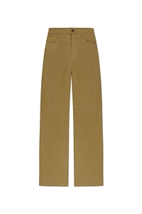 RÓHe Wide-Leg Five-Pocket Pants