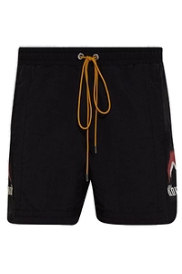 Rhude Drawstring Straight-Hem Shorts