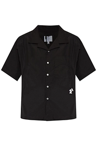 Rhude Camp Collar Logo Shirt