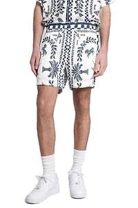 Rhude Graphic Printed Shorts