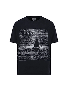 Rhude Graphic-Print Crewneck T-Shirt