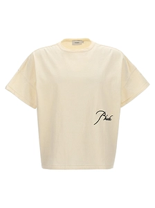 Rhude Logo Emboidered Crewneck T-Shirt