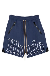 Rhude Logo-Print Elasticated Waistband Shorts