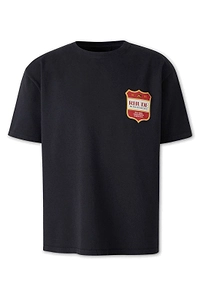 Rhude Logo Printed Crewneck T-Shirt