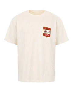 Rhude Logo Printed Crewneck T-Shirt