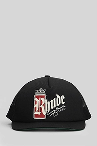 Rhude Logo Printed Panelled Cap