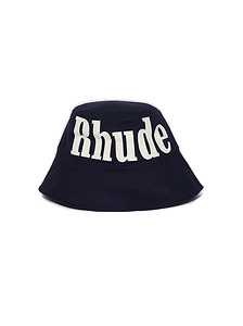 Rhude Oversized Logo Bucket Hat