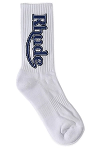 Rhude Vertical Race Track Socks