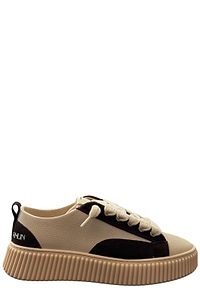 Rhun Fluted-Sole Low-Top Sneakers