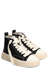 Rhun High-Top Lace-Up Sneakers