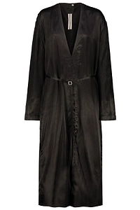 Rick Owens Belted V-Neck Jumpsuit