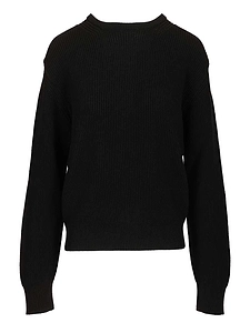 Rick Owens Concordians Open-Back Knitted Jumper