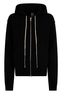 Rick Owens Drawstring Zip-Up Hoodie